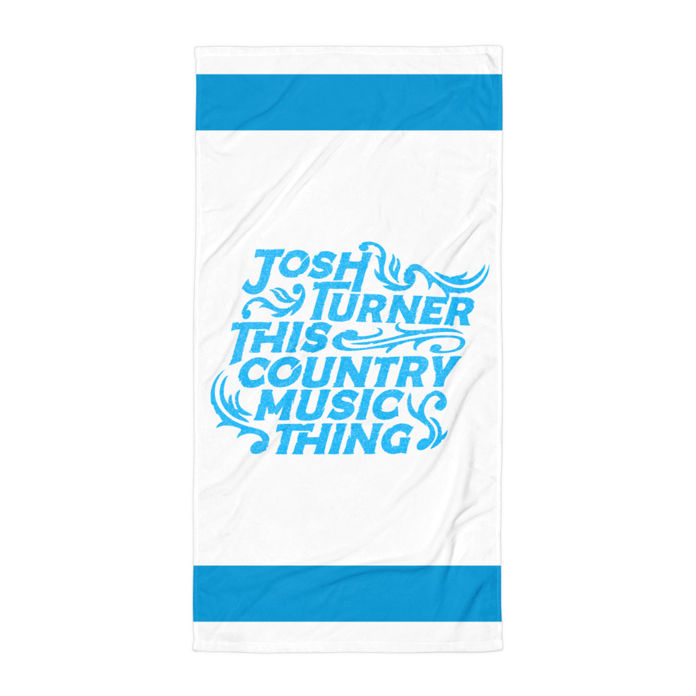 This Country Music Thing Towel Josh Turner Official Store