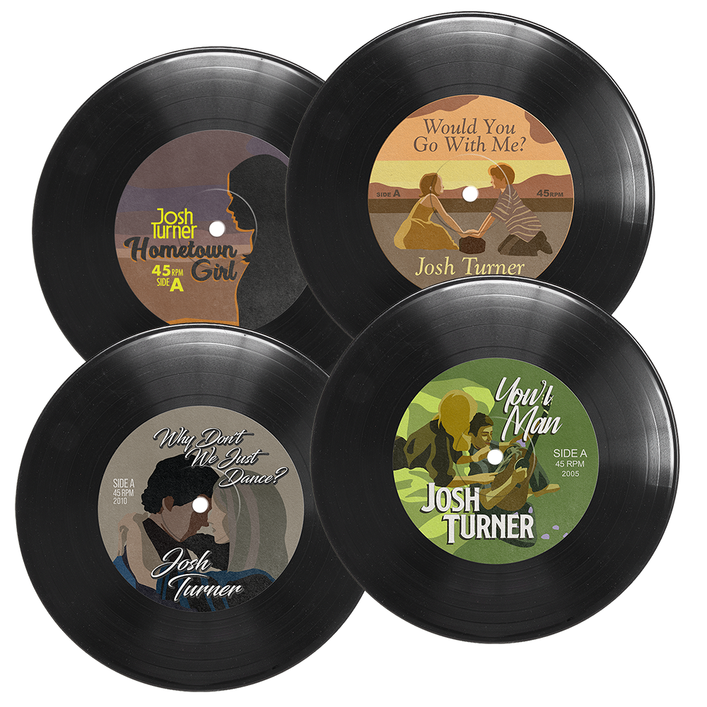 Josh Turner Greatest Hits Coaster Set